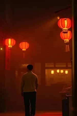 晴空影站首页主推剧集《静默频率》竖版海报，冷蓝调雪原与观测塔