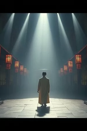 《半城烟火》竖版海报，夜市摊位上腾起的热气与灯串