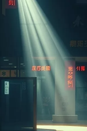 《逐光者手记》竖版海报，清晨山脊线上的第一缕阳光